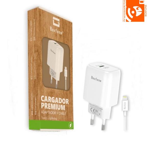 Cargador Tipo C con cable Lightning para iPhone