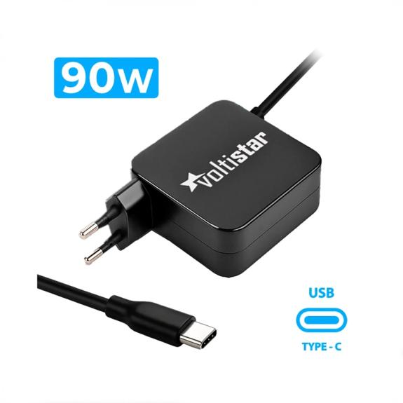 Cargador USB-C 90W Multivoltaje
