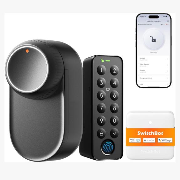 Cerradura Inteligente con Huella Dactilar SwitchBot Lock Ultra