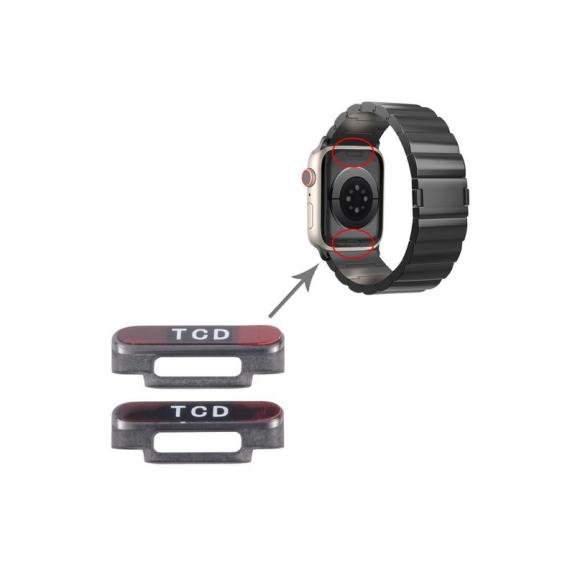 Cerradura Para Apple Watch Series 10 46MM / 42MM en color negro