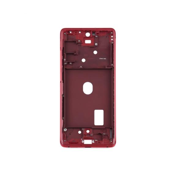 Marco para Samsung Galaxy S20 FE rojo