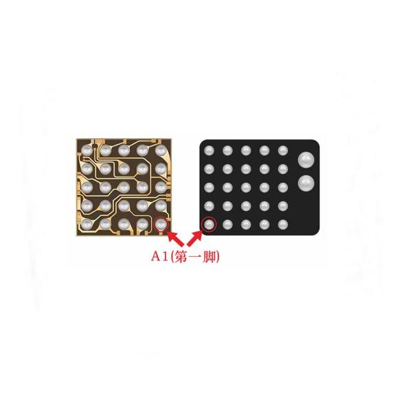 Chip IC integrado en flex dot project para iPhone X Series