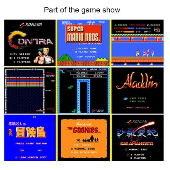 Consola de videojuegos Retro (621 juegos)