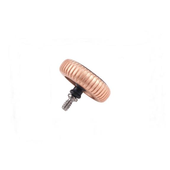 Corona con tuerca para Apple Watch Series 4 44mm / 4 40mm dorado