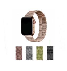 CORREA COMPATIBLE PARA RELOJ APPLE WATCH 38 / 40 / 41 MM NEGRO