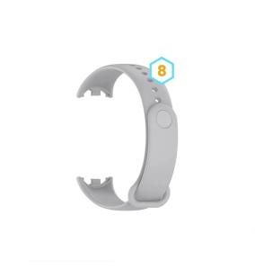Correa pulsera para Xiaomi Mi Band 8 Gris