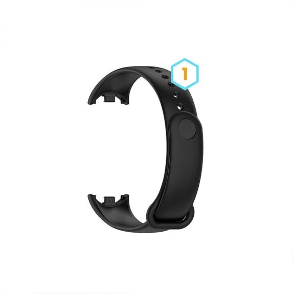 Correa pulsera para Xiaomi Mi Band 8 Negro