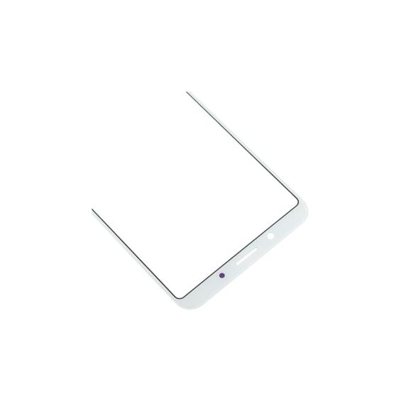 CRISTAL FRONTAL DE PANTALLA TACTIL PARA OPPO A73 BLANCO