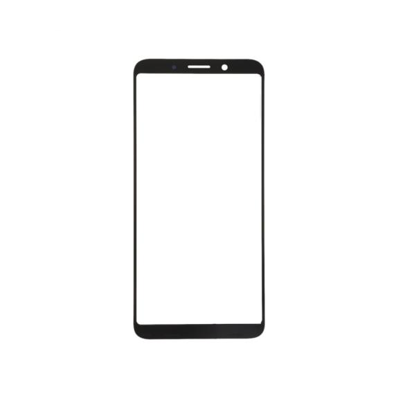 CRISTAL FRONTAL DE PANTALLA TACTIL PARA OPPO A73 NEGRO