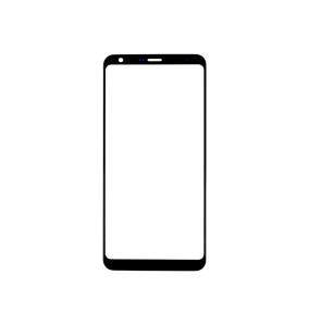 CRISTAL FRONTAL DE PANTALLA PARA LG Q STYLO 4 NEGRO