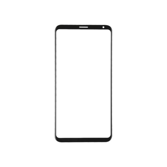 CRISTAL FRONTAL DE PANTALLA PARA LG V30 NEGRO