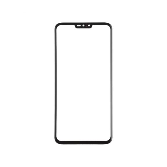 CRISTAL FRONTAL DE PANTALLA PARA LG V40 THINQ NEGRO