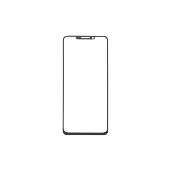 Cristal Frontal Para Huawei Nova Y91 en color negro