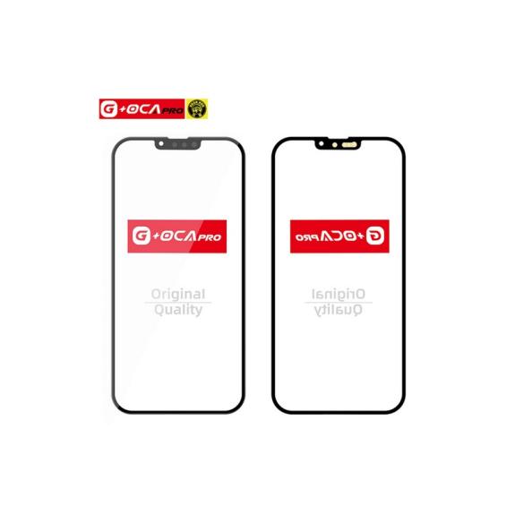 Cristal Frontal Para iPhone 13 en color negro