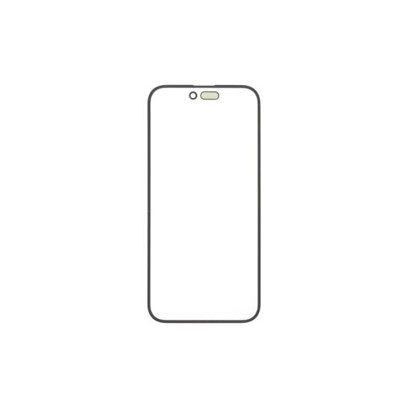 Cristal Frontal Para iPhone 16 Plus en color negro (Incluye G+OC
