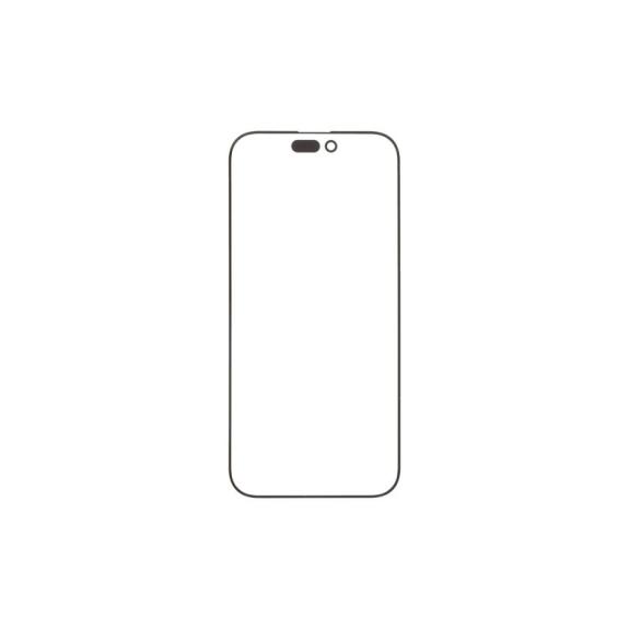 Cristal Frontal Para iPhone 16 Pro Max en color negro