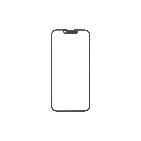 Cristal Frontal Para iPhone 16e en color negro (Con OCA)