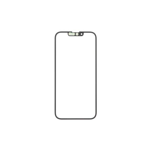 Cristal Frontal Para iPhone 16e en color negro (Con OCA)