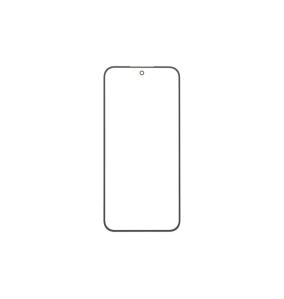 Cristal Frontal Para Oppo Reno13 5G en color negro (Con OCA)
