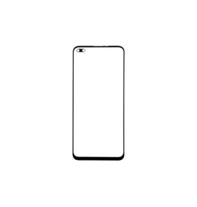 Cristal frontal para Realme 6 Pro en color negro (incluye OCA)