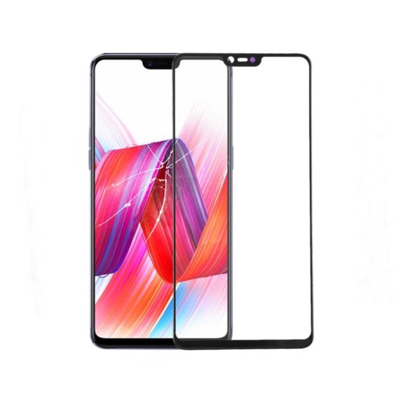 Cristal para Oppo R15 negro