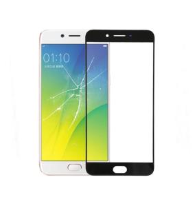 FRONT GLASS FOR OPPO R9S PLUS BLACK