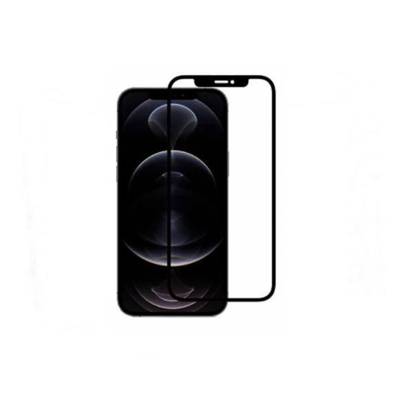 Cristal templado 3D para iPhone 13 / 13 Pro / 14 negro