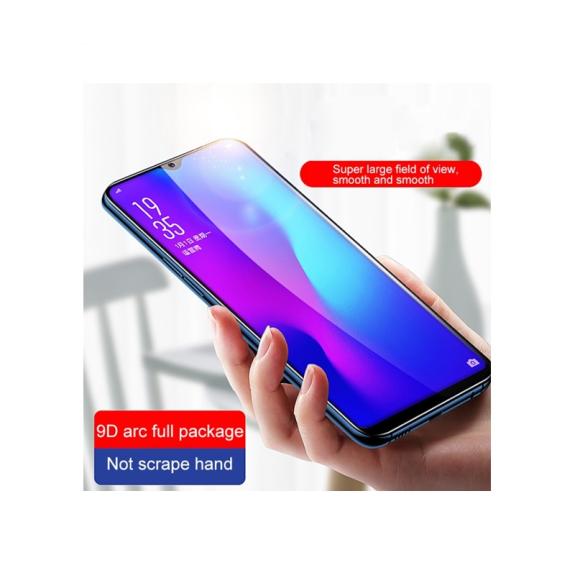 CRISTAL TEMPLADO 9D NEGRO PARA SAMSUNG GALAXY A01 CORE
