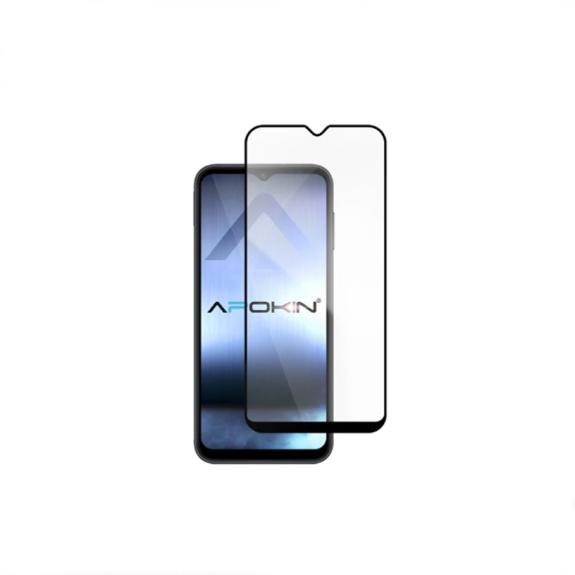 Cristal Templado Curvo Para Samsung Galaxy A22 5G / A02S negro