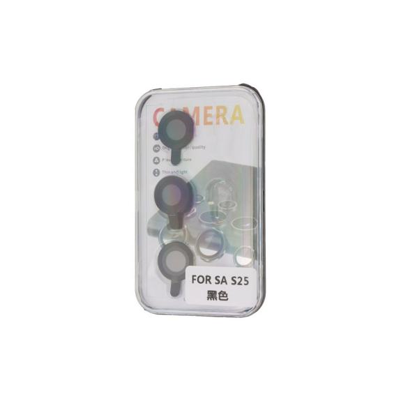 Cristal Templado Lente Para Samsung Galaxy S25 / S25 Plus negro