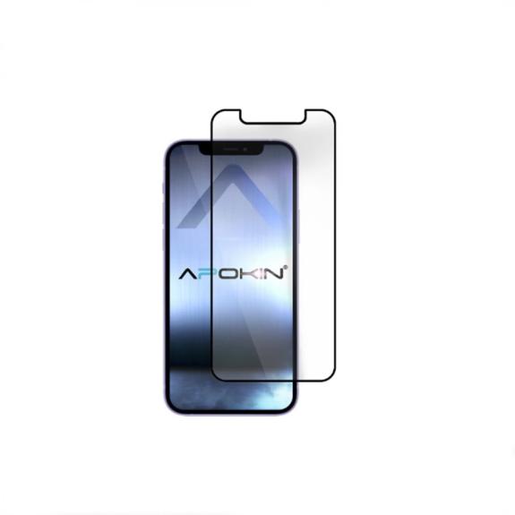 Cristal Templado Para iPhone 12 / iPhone 12 Pro Negro