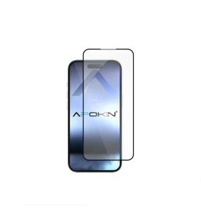 Cristal Templado Para iPhone 17 Air Negro (11D)(Curvo)
