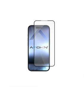 Cristal Templado Para iPhone 17 Pro Max Negro (Curvo)