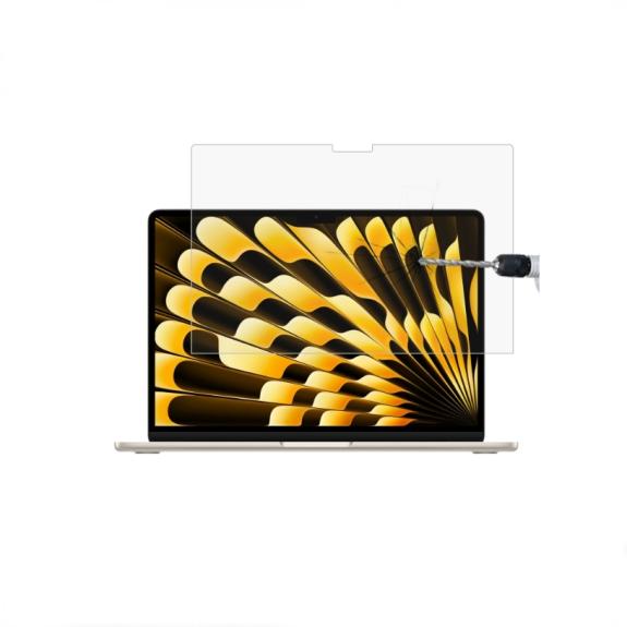 Cristal Templado Para Macbook Air 13.6 2023 / 2024 / 2025 (9H)