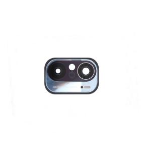 Cubierta lente de camara 48MP para Xiaomi Poco F3 plateado