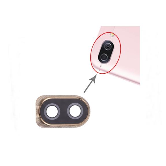 CUBIERTA LENTE DE CAMARA PARA ASUS ZENFONE 4 MAX PLATEADO