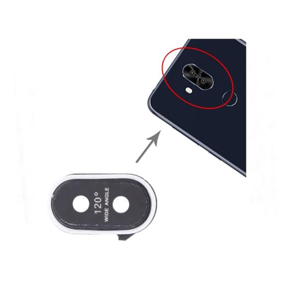 Embellecedor de camara para Asus ZenFone 5 Lite negro