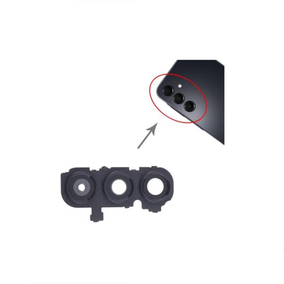 Embellcedor Cámara Trasera Para Samsung A16 en color negro