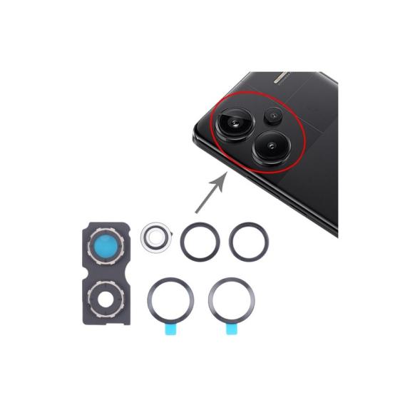 Embellcedor Para Xiaomi Redmi Note 13 Pro Plus en color negro