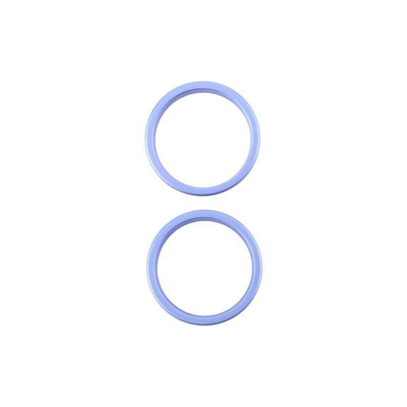 Embellecedor cámara trasera para iPhone 16 Plus azul
