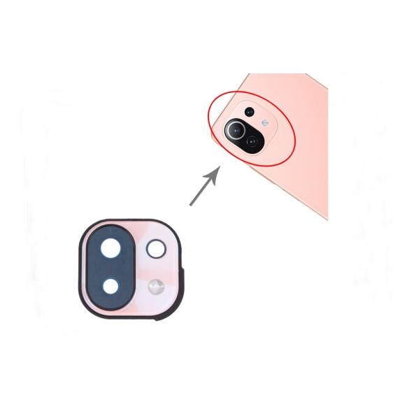 Embellecedor de camara para Xiaomi Mi 11 Lite / Lite 5G NE rosa