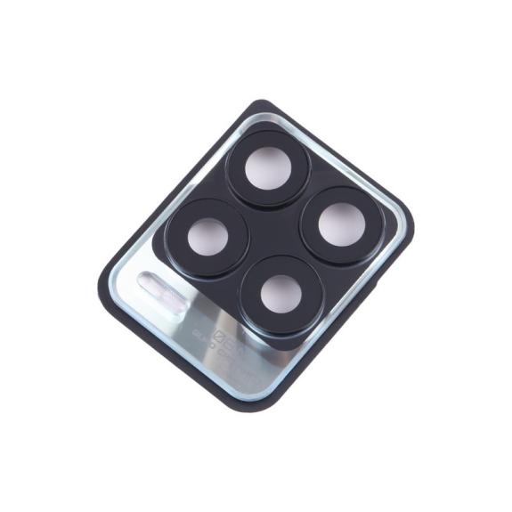 Embellecedor de cámara para Realme 8 Pro en color plateado