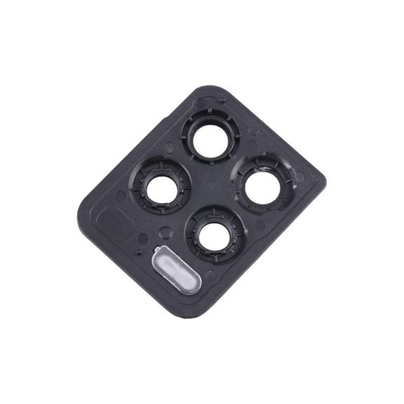 Embellecedor de cámara para Realme 8 Pro en color plateado