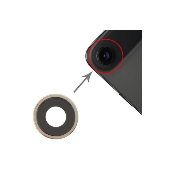 Embellecedor de la Lente Para iPhone Air Dorado