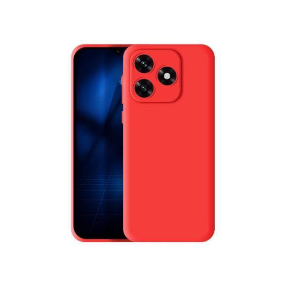 Funda de silicona suave para Huawei Honor 600/600 Pro Roja