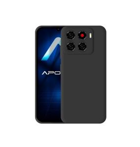 Funda de silicona suave para ZTE Blade A36 negra