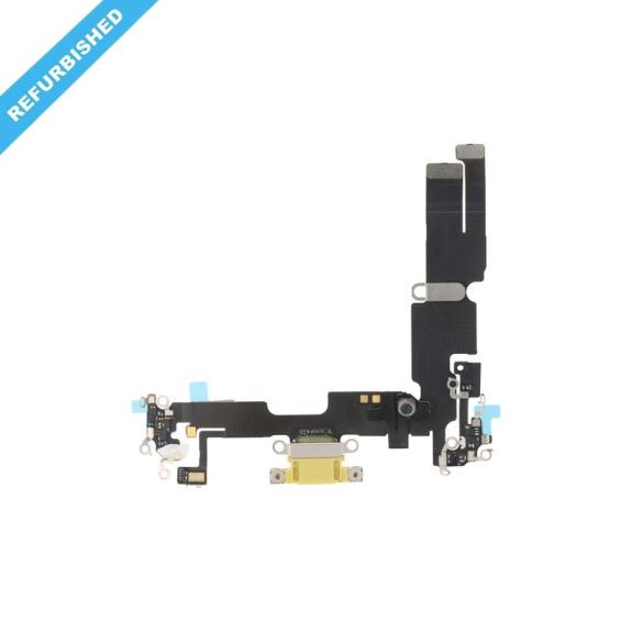 Flex Conector Carga Para iPhone 14 Plus amarillo REFURBISHED