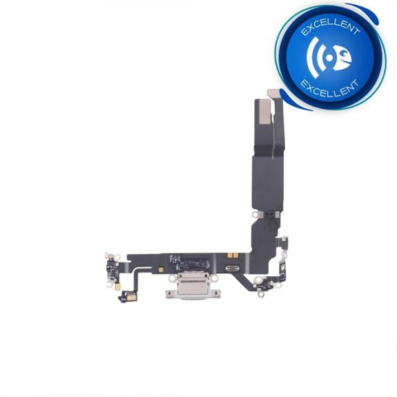 Flex conector carga para iPhone 17 blanco EXCELLENT