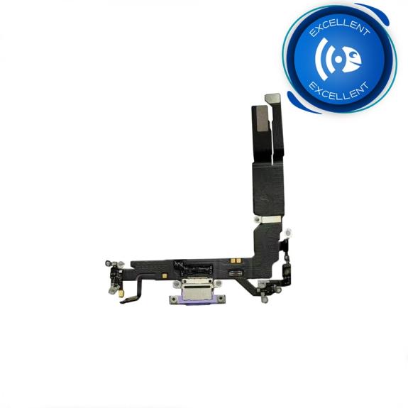 Flex conector carga para iPhone 17 morado EXCELLENT