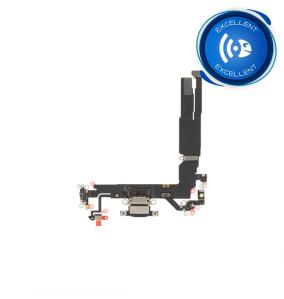 Flex conector carga para iPhone 17 negro EXCELLENT